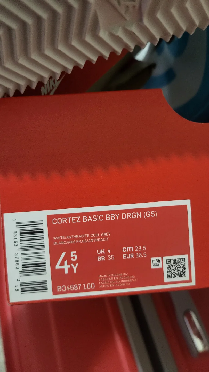 Nike Cortez '72 White/Grey Shoes - With Box image indicator(7)