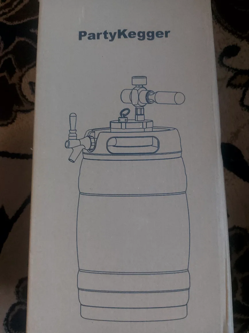 Stainless Steel Party Kegger Beer Dispenser 5L new image indicator(9)