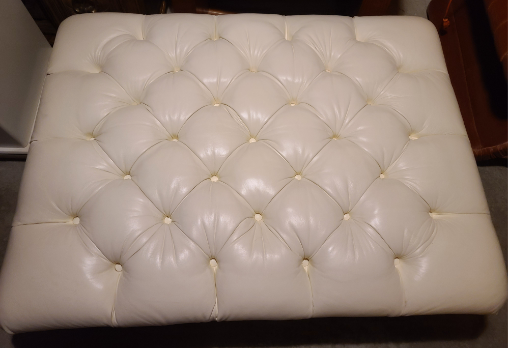 Large square ottoman - photo 3
