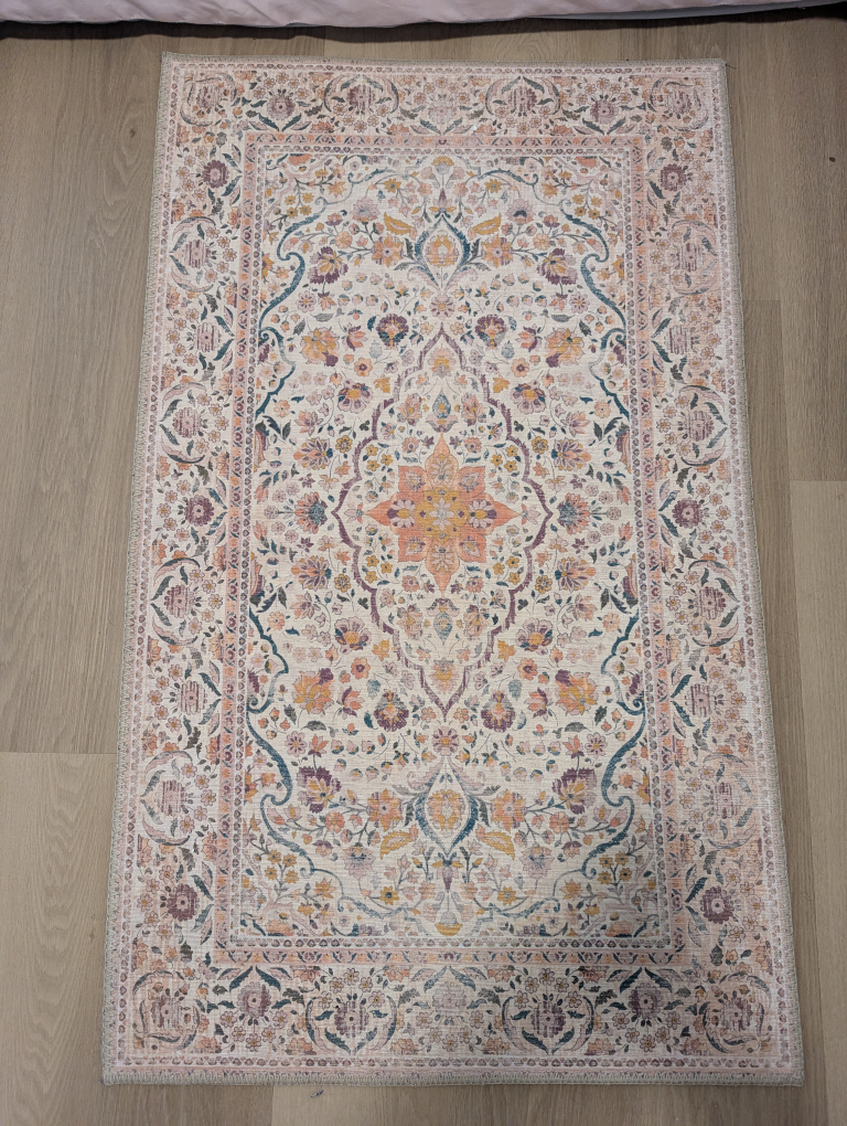 Floral Patterned Area Rug