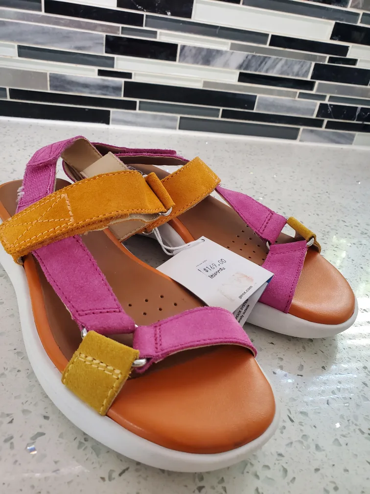Geox Spherica Sandals - Size 8 - EU 39 thumbnail