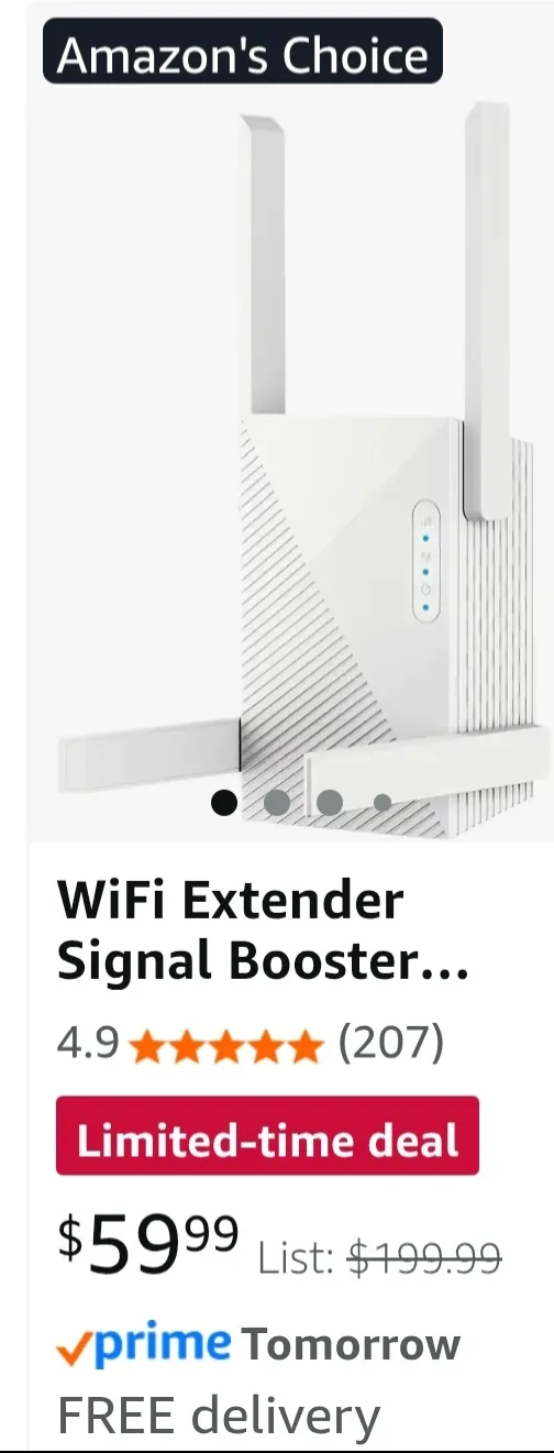 BNIB WiFi Repeater / Extender thumbnail