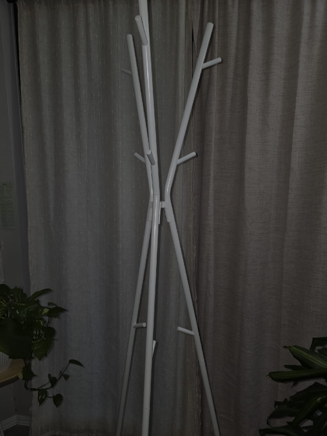 White coat rack