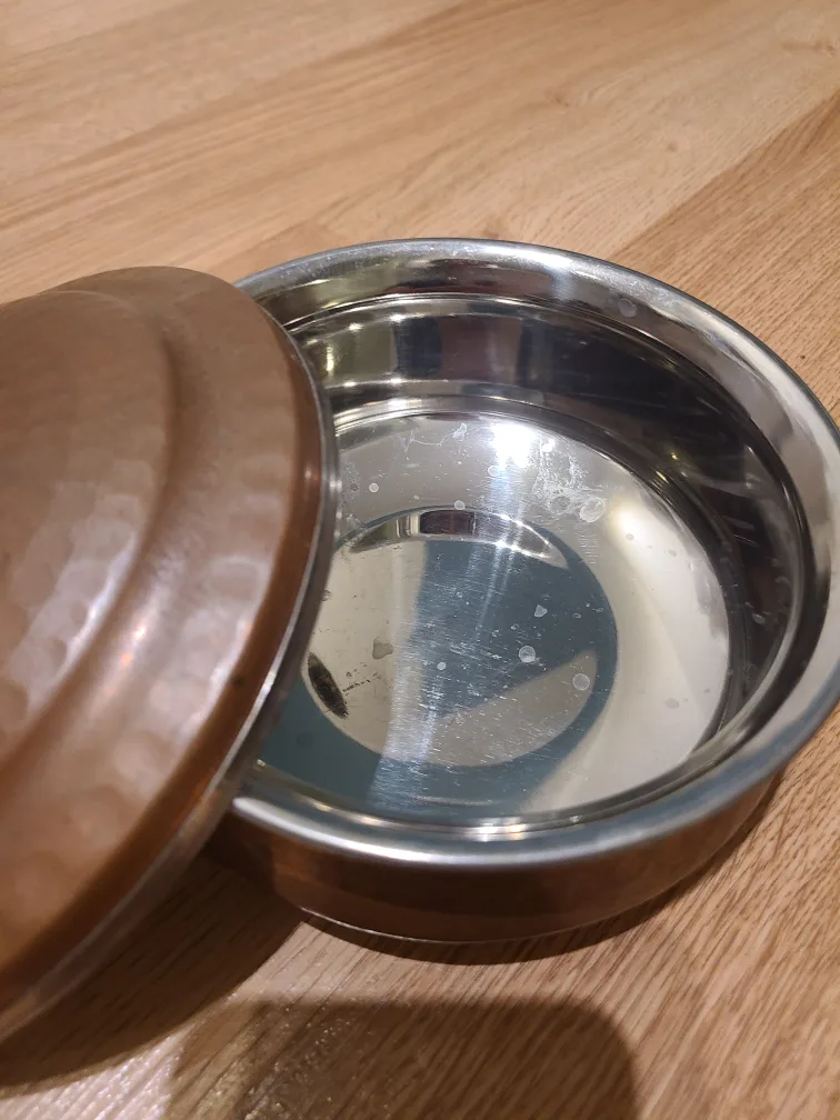 Tera Copper Clad Bowl with Lid thumbnail