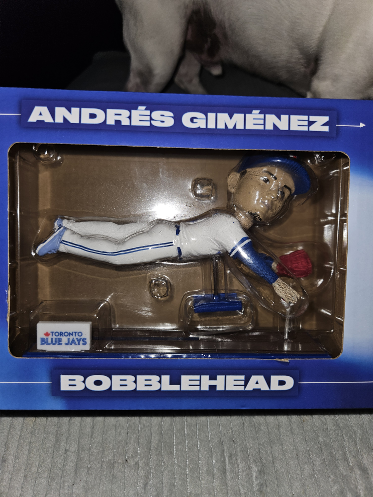 Andrés Giménez Toronto Blue Jays Bobblehead