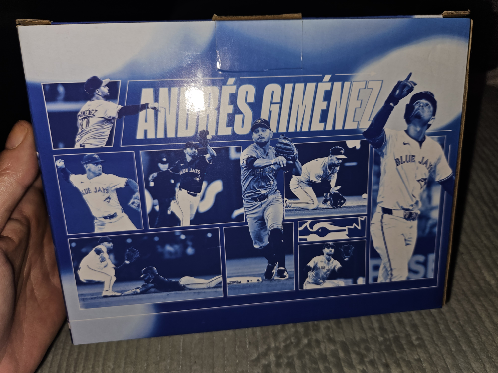 Andrés Giménez Toronto Blue Jays Bobblehead - photo 4