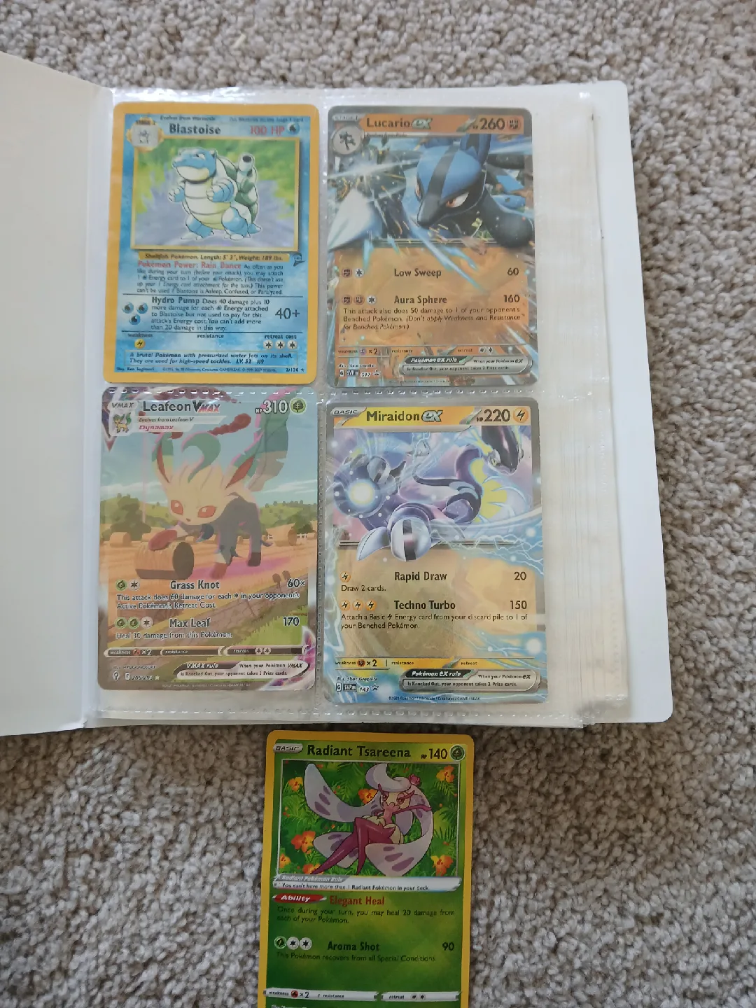 old pokemon cards im not intrested in anymore thumbnail