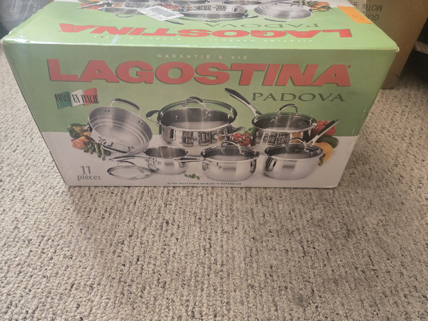 Lagostina Padova 11-Piece Cookware Set