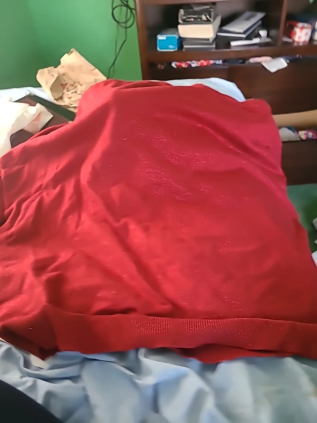 DKNY Red Sweater, Size XL image indicator(3)