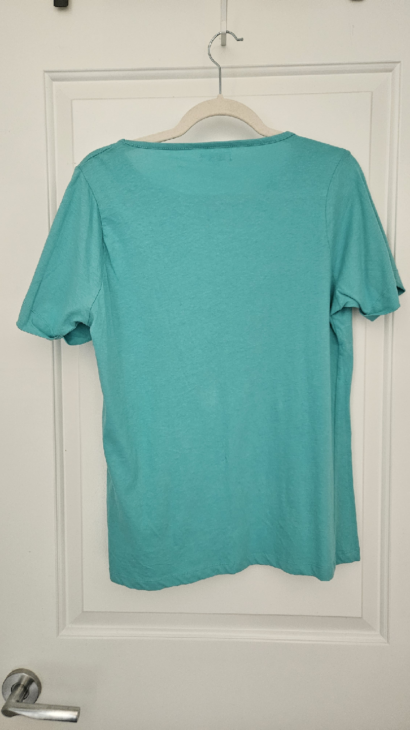 Aura Boutique Teal T-Shirt - Size 14 - photo 3