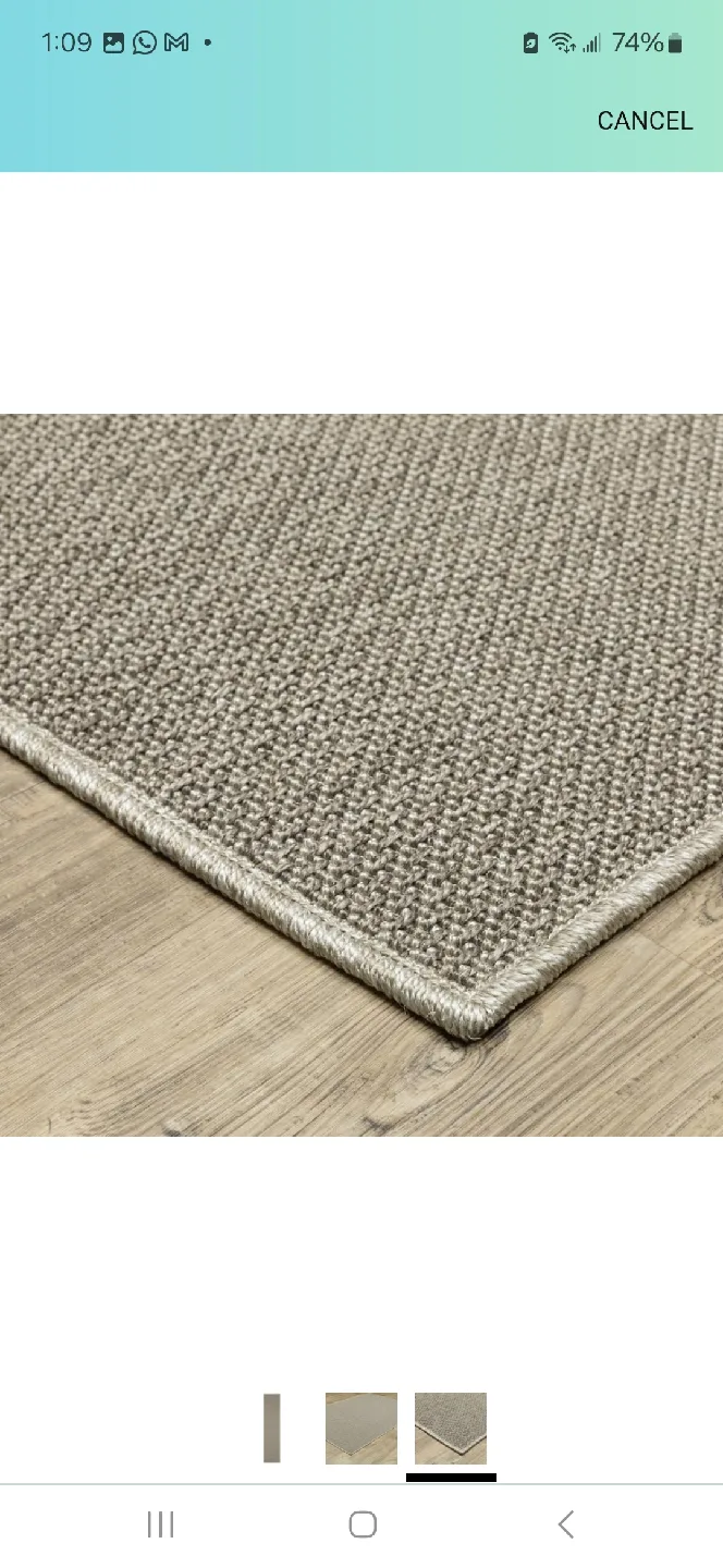 Neutral Runner Rug thumbnail