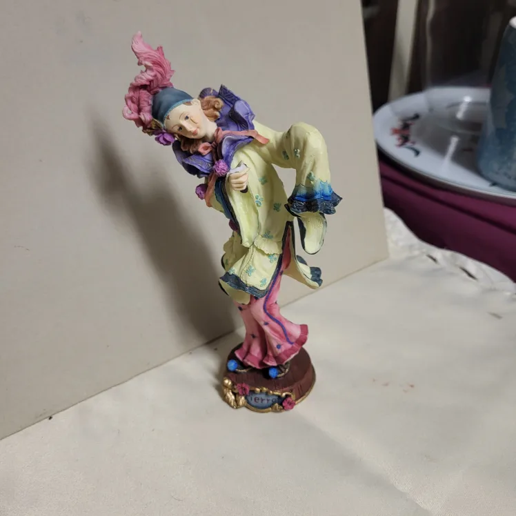 Ganz Carnival Classico Pierrot Clown Figurine thumbnail