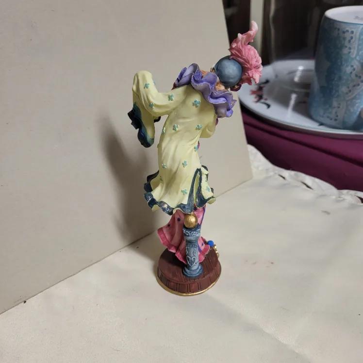 Ganz Carnival Classico Pierrot Clown Figurine image indicator(2)