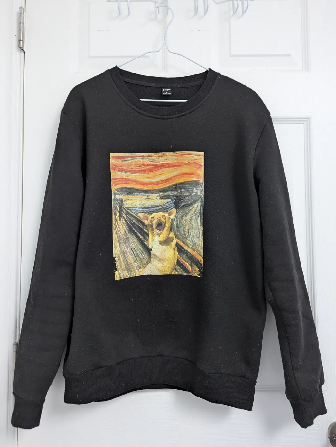 Black Graphic Sweatshirt