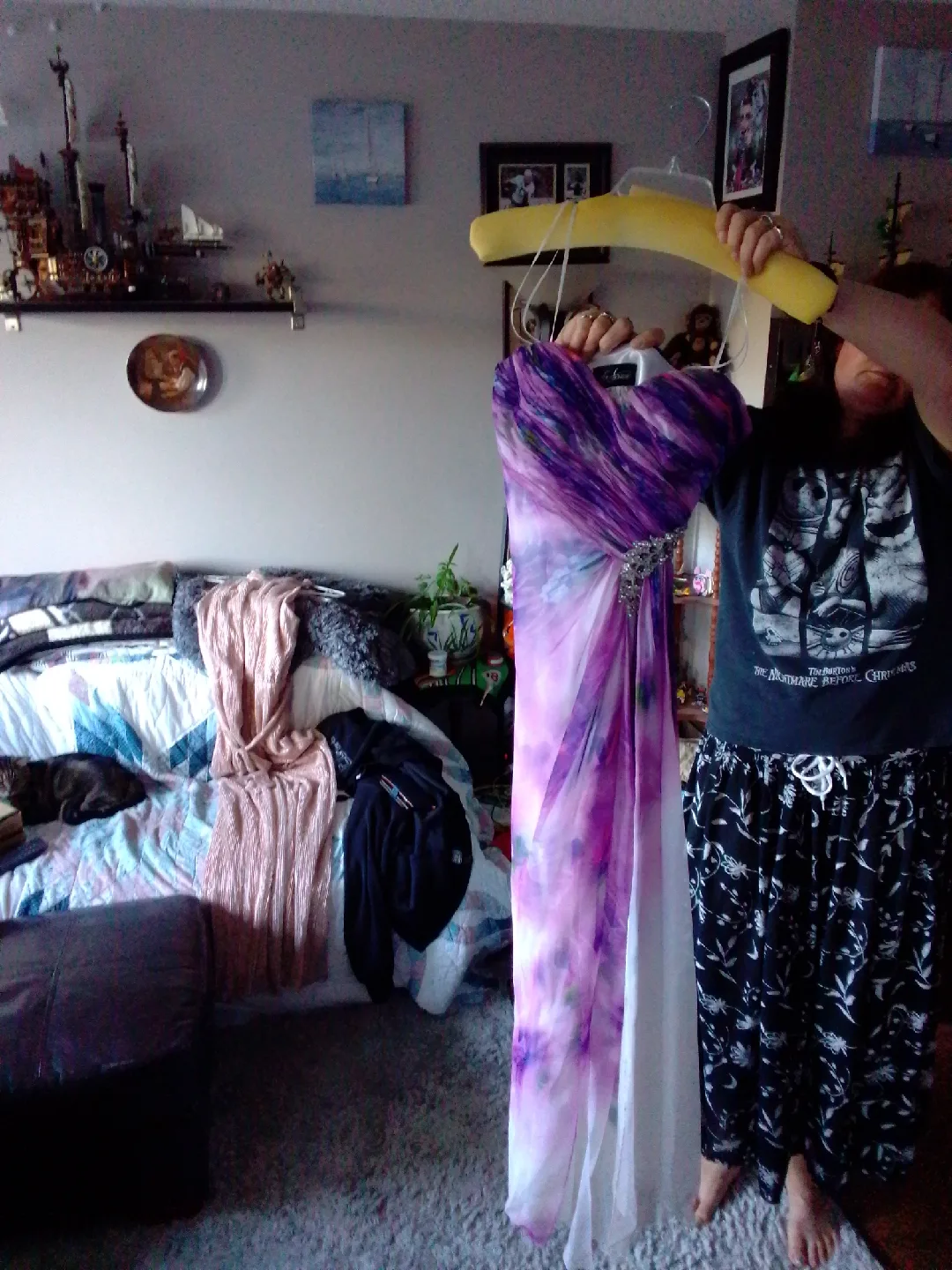 La femme Grad Purple Dress thumbnail