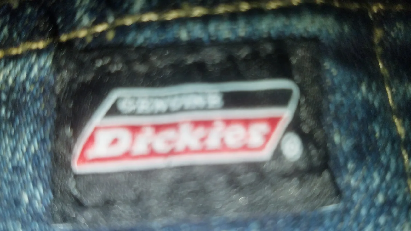 Dickies Blue Denim Carpenter Jeans Mens Size 40 x 30 image indicator(9)