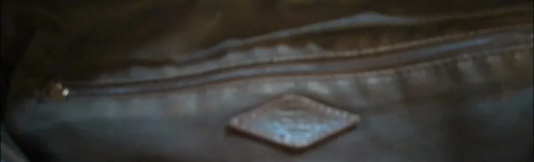 Fossil Black Leather Tote Bag image indicator(7)