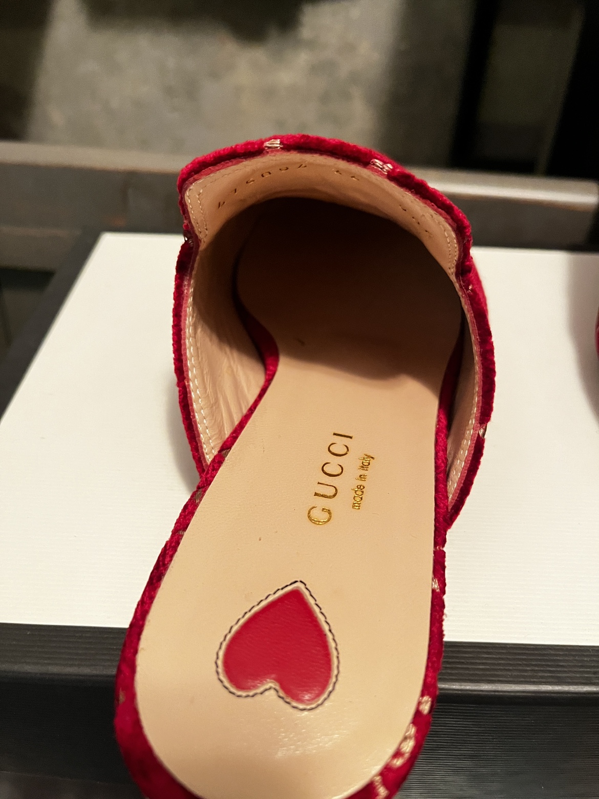 Gucci Princetown velvet 36.5 - photo 3