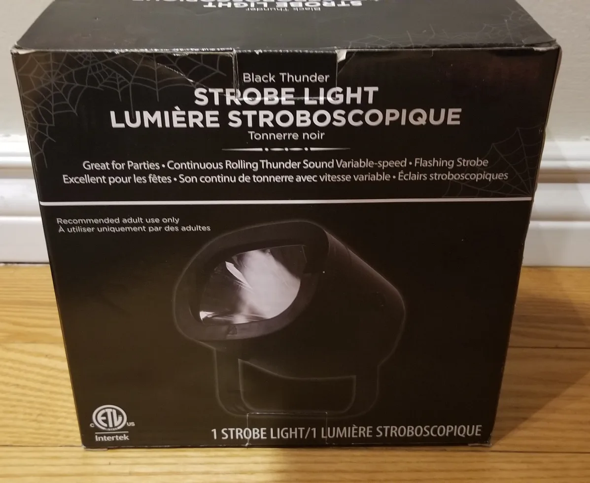 Black Thunder Strobe Light image indicator(8)