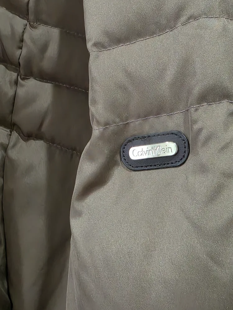 Calvin Klein Brown Puffer Coat - Size 3X image indicator(4)