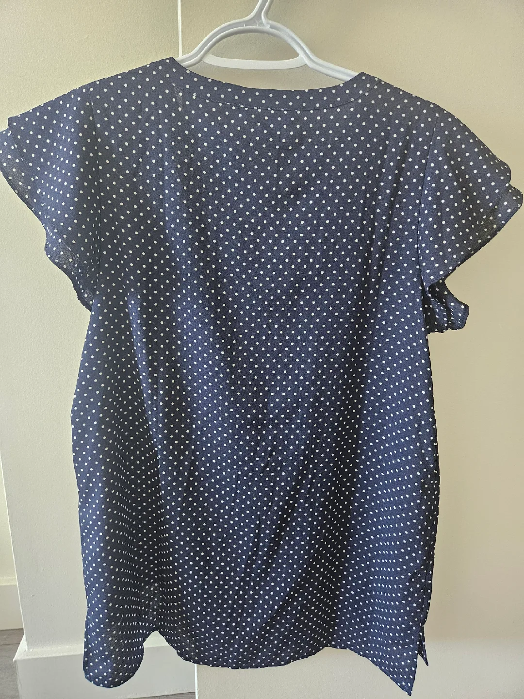 Tommy Hilfiger Navy Polka Dot Blouse image indicator(2)