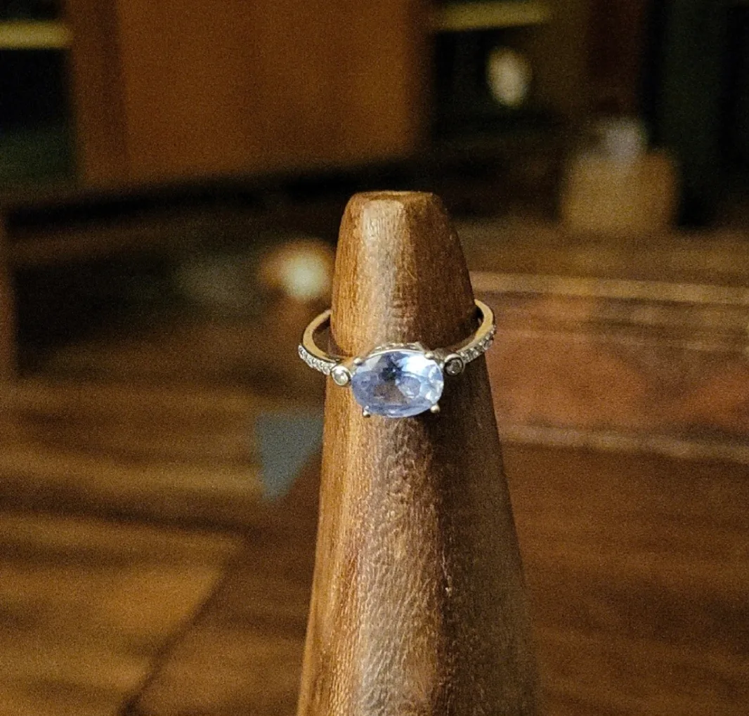 ladies  sterling silver ring thumbnail