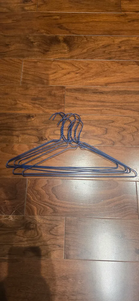Blue Clothes Hangers - Set of 6 thumbnail