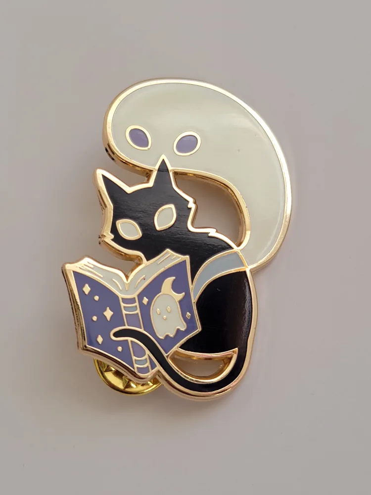 Cute Witchy Enamel Pins - Clivenzu & Lisa LaRose image indicator(3)