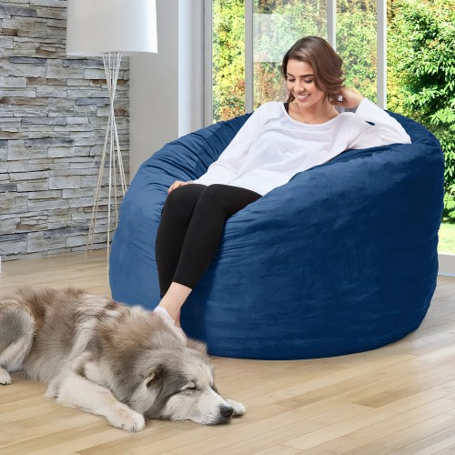 5FT Convertible Bean Bag Chair - photo 2