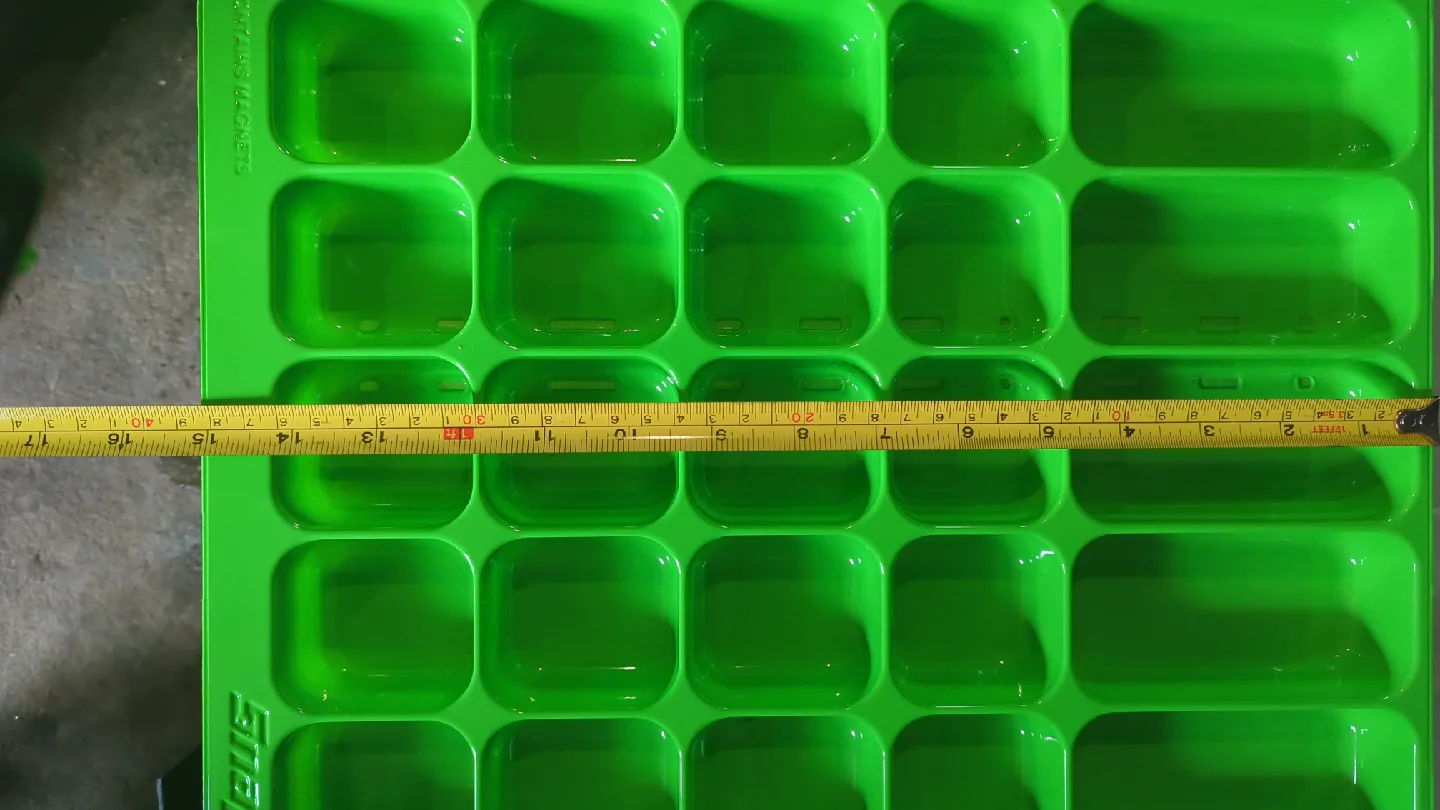 Snap-on Magnetic Tray Organizer, Green image indicator(3)