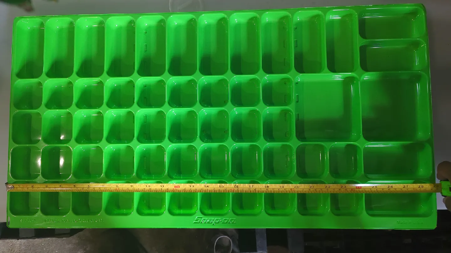 Snap-on Magnetic Tray Organizer, Green image indicator(5)