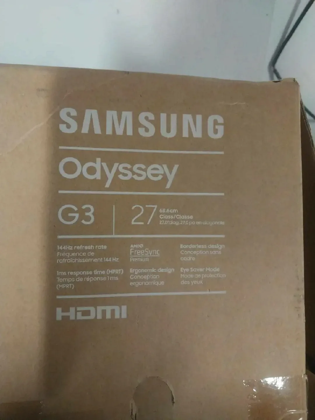 Samsung Odyssey G3 27" Gaming Monitor image indicator(2)