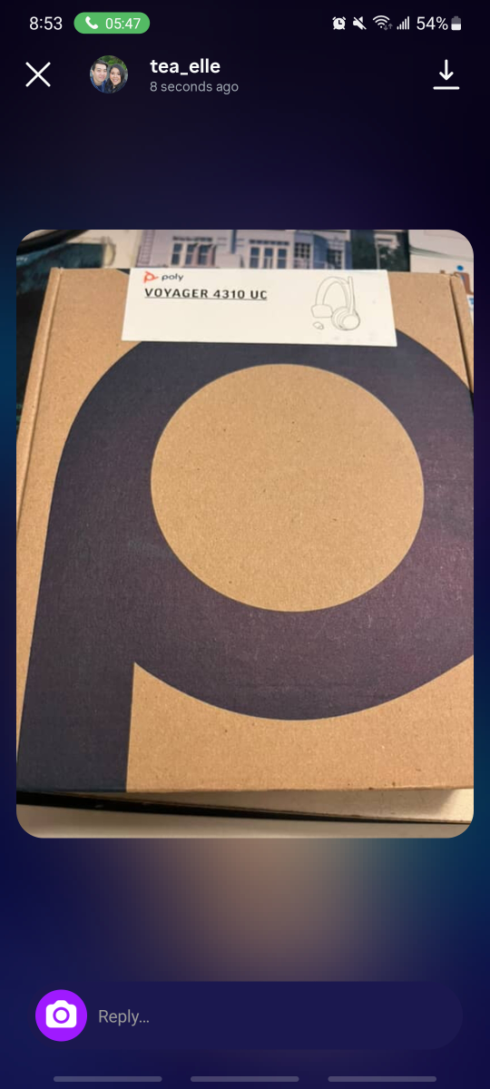 Poly Voyager 4310 UC Headset - brand New!