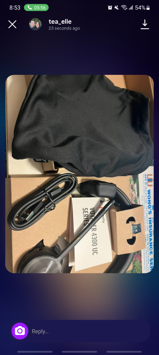 Poly Voyager 4310 UC Headset - brand New! - photo 3