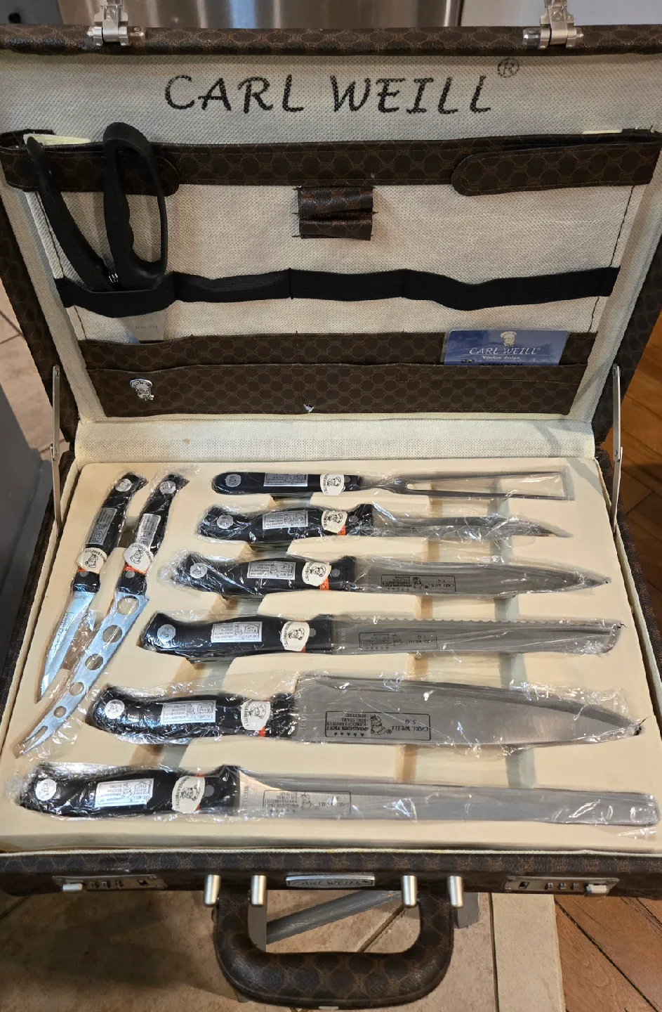 Carl Weill S.G. Ambassador Profi Knife Set - New