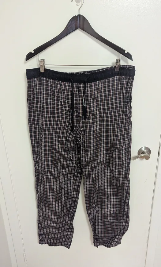 Pierre Cardin Plaid Pajama Pants - Size M thumbnail