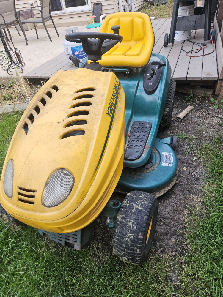Yard-Man Riding Lawn Mower - photo 2