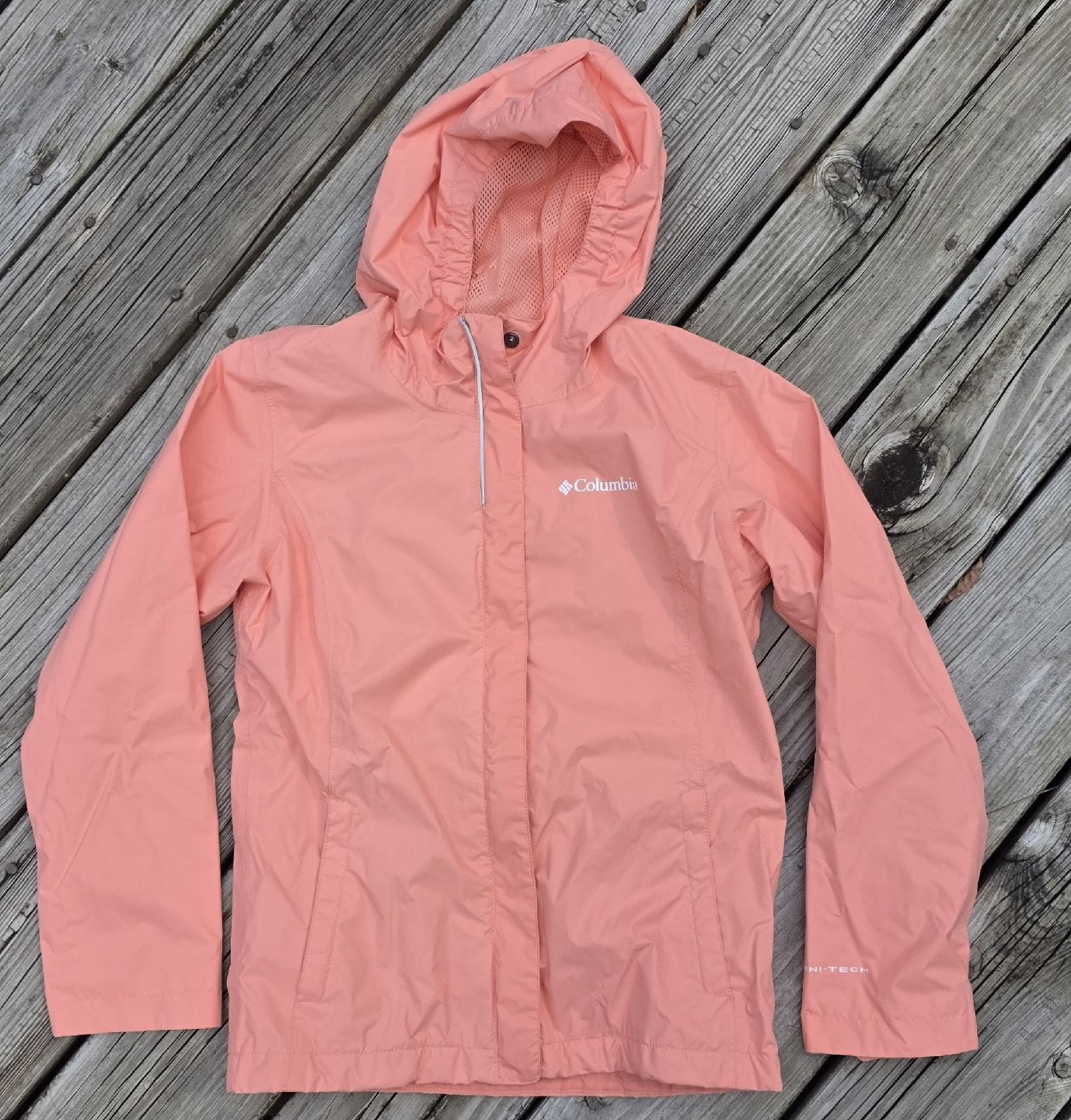 Youth Arcadia Jacket color Coral Reef size medium/10-12