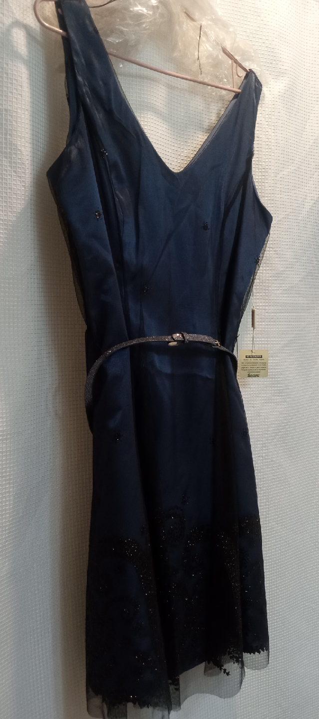 Sears Navy Blue Dress 16 - photo 2