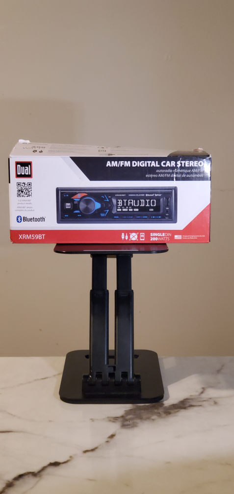 Dual XRM59BT AM/FM Digital Car Stereo - New in Box!
