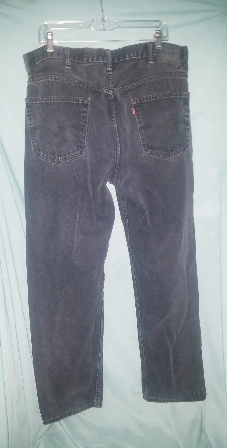 Vintage Black Levi's Strauss and Co. Mens Jeans 40 X 34 image indicator(6)