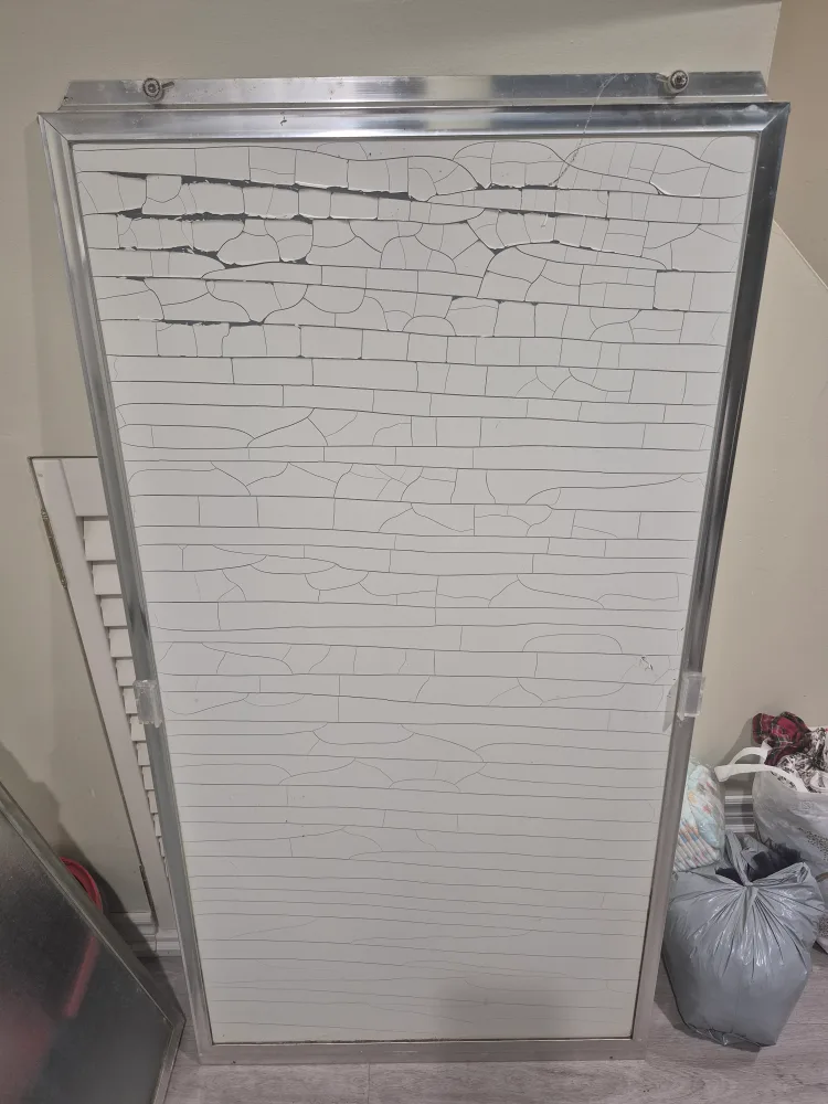 Shower sliding door image indicator(4)