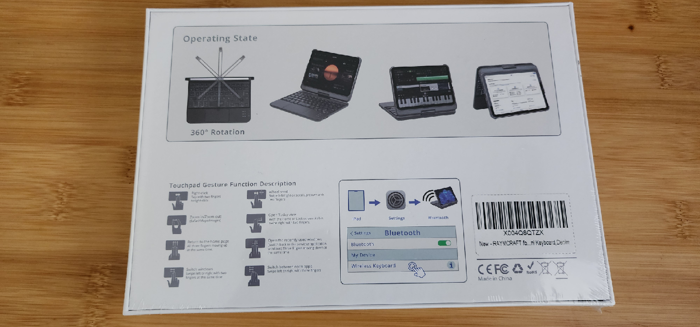 iPad mini 7 (A17 Pro, 2024) & Mini 6 (2021) Case with Keyboard - photo 2