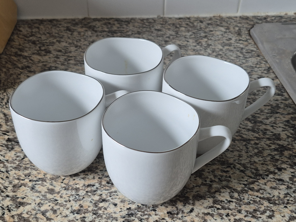 West Elm Mugs - Set of 4