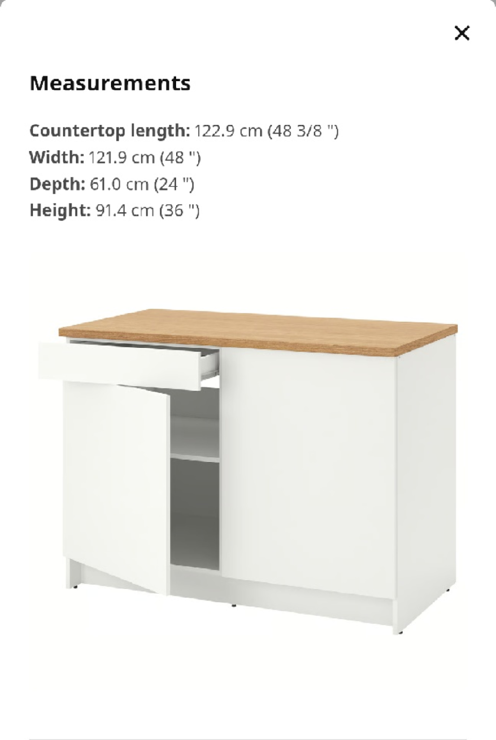 IKEA KNOXHULT Kitchen Cabinet - photo 5