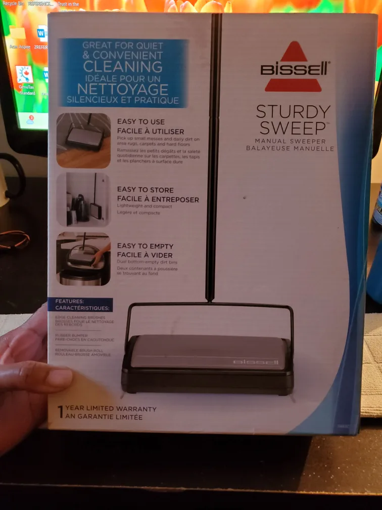 Bissell Sturdy Sweep Manual Sweeper - New thumbnail