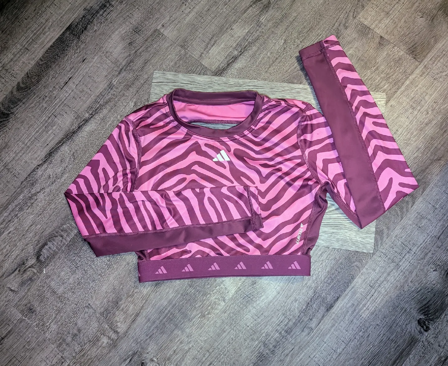 Adidas Techfit Training Top - Size S