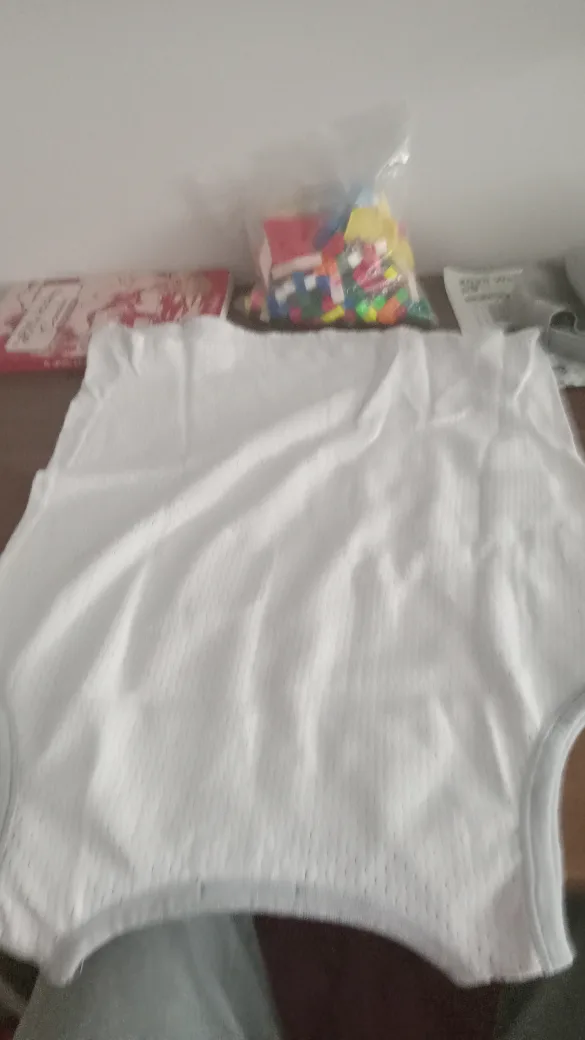 Boys' Sports White Tank Top Size 11/12 image indicator(4)