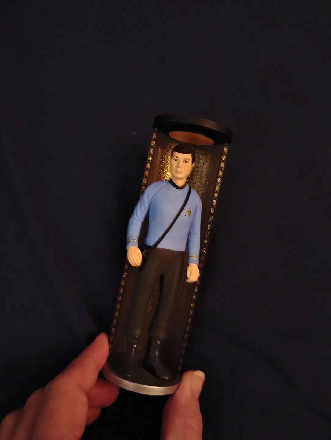 VINTAGE!! 1997 STAR TREK CHRISTMAS ORNAMENT: DR LEONARD MCCOY image indicator(2)