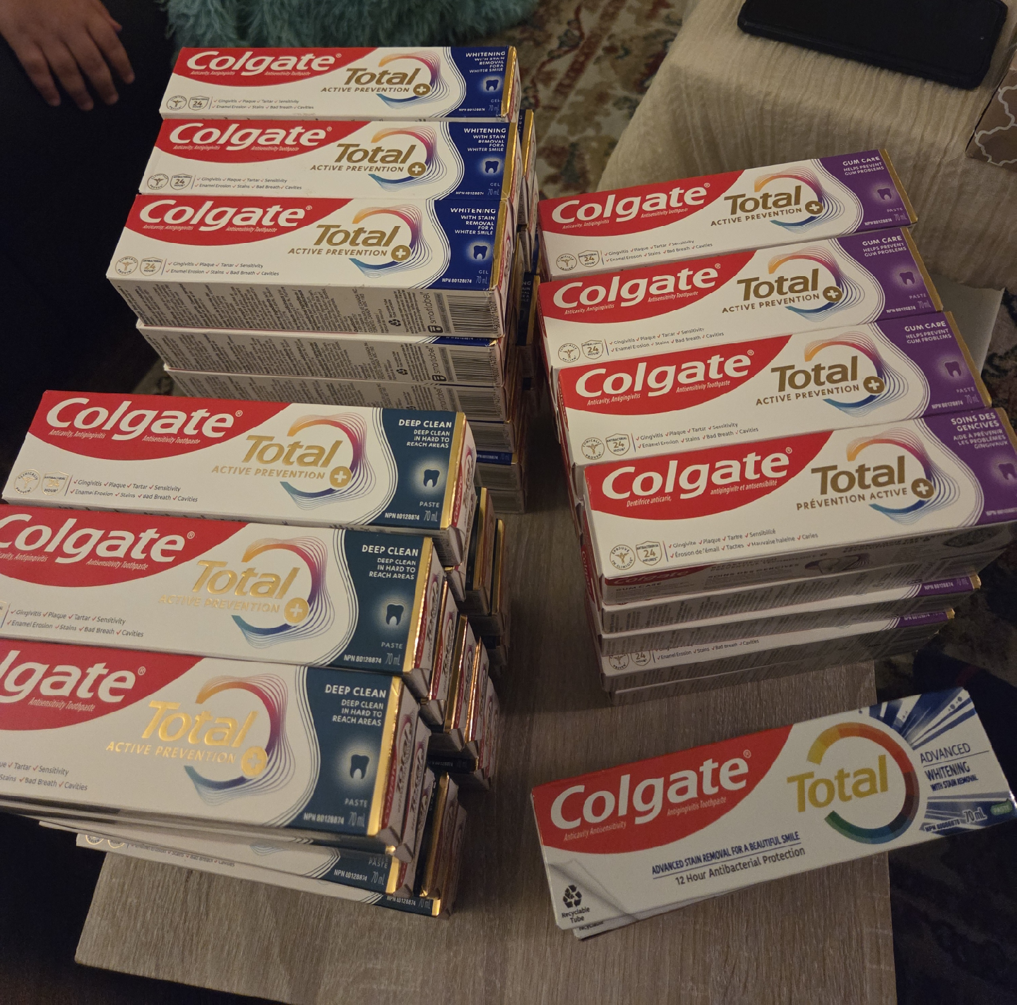 Colgate Total Active Prevention Toothpaste (70ml)